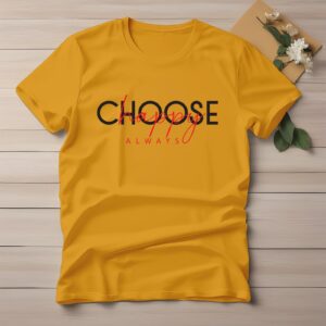 Export Quality 100% Cotton Crew Neck Printed T-shirt