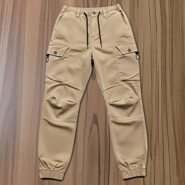 Stylish Kaizer Cotton Fabric Cargo Joggers Pant