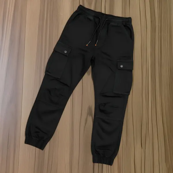 Stylish Kaizer Cotton Fabric Cargo Joggers Pant