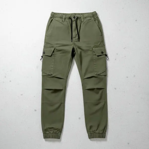 Stylish Kaizer Cotton Fabric Cargo Joggers Pant
